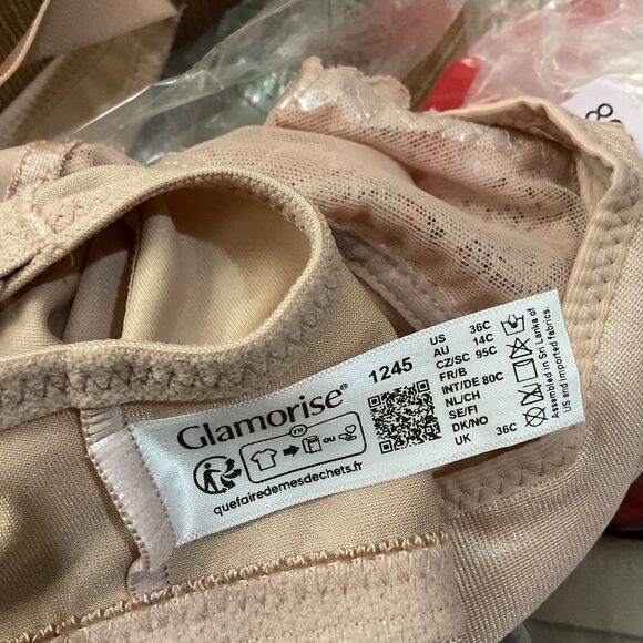 Glamorise WonderWire 36C Front Closure Bra - Picture 5 of 6